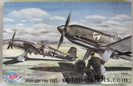 MPM 1/72 Heinkel He-100 - Luftwaffe Alias He-113 Fictitious Unit Spring 1940, C72016 plastic model kit